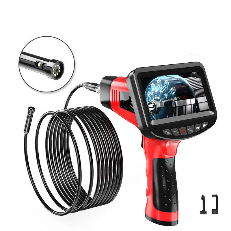 8.5mm diameter dual-lens endoscope inspection camera with choice of probe lengths.