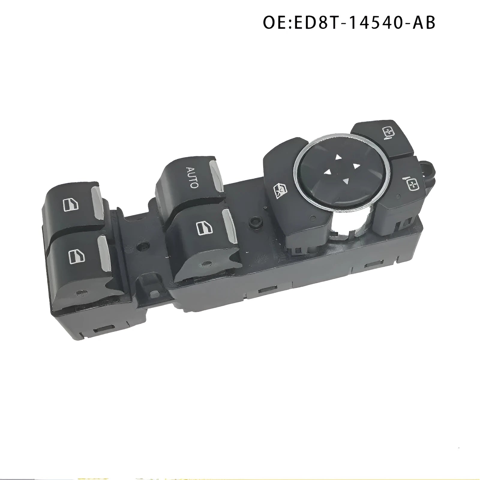 Black electric window regulator power window control unit for Ford Focus 12V ABS