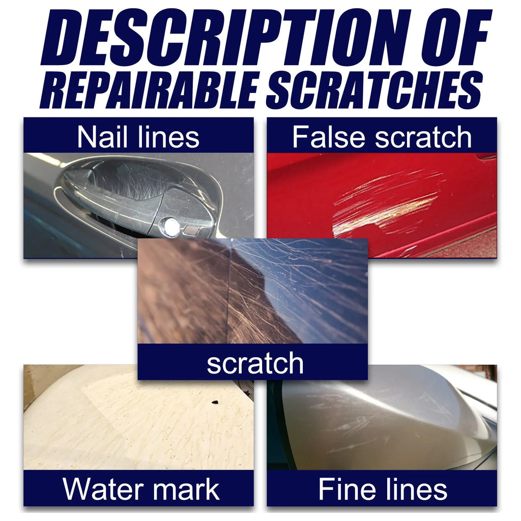 Car scratch repair spray can for automotive paint surface scratch removal with sealing glaze coating