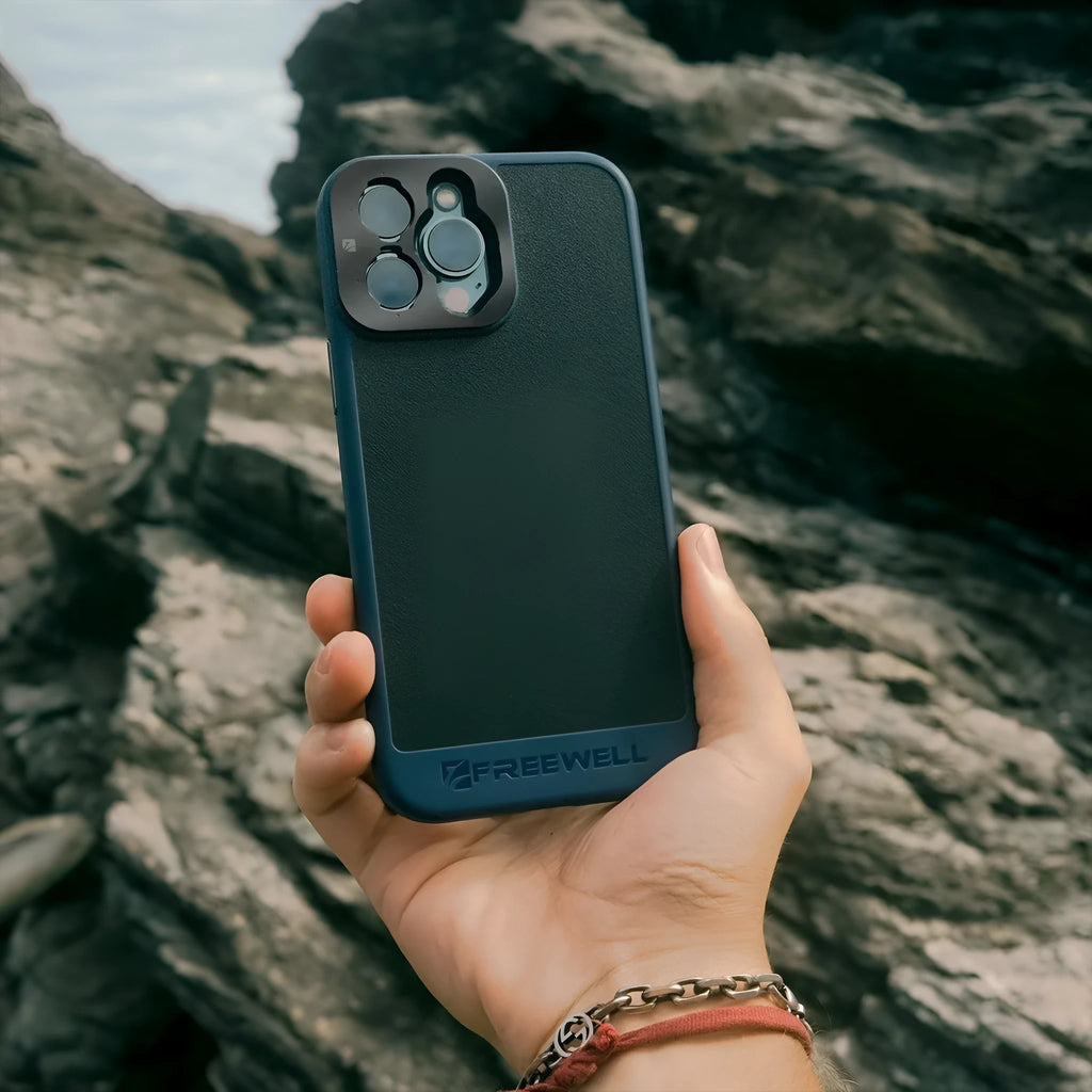 Black phone case for iPhone 13 Pro Max, 14 Pro, and 15 Pro series with hard plastic finish