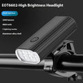 2000LM bicycle headlight with aluminium alloy housing and quick release base