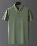 Men's pure colour mulberry silk short sleeve shirt in regular fit, available in multiple colours and sizes 48-58