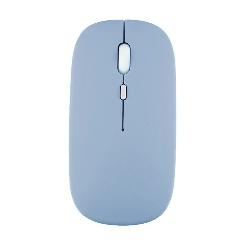 Candy wireless Bluetooth mouse in black, ergonomic shape with DPI switch, 14cm size