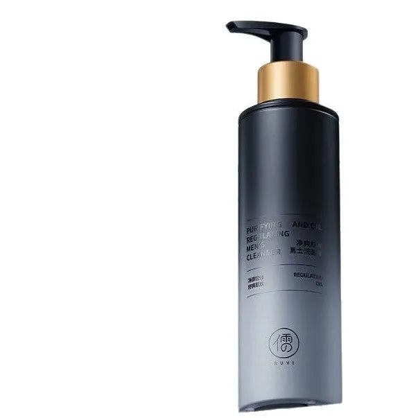 Men's oil control blackhead removing acne facial cleanser 150ml tube