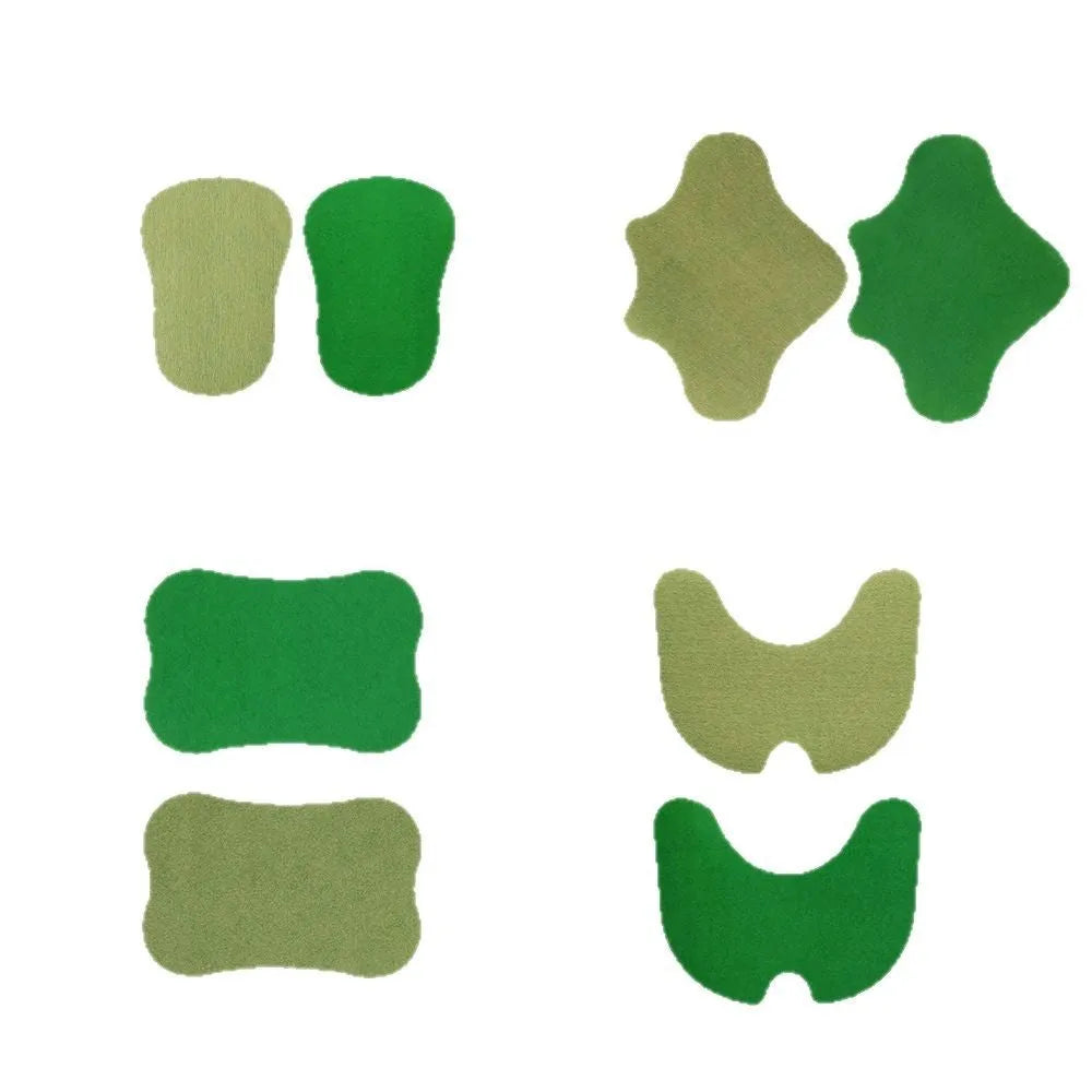 Chinese mugwort paste knee lumbar cervical foot patch 12 stickers bag with herbal ingredients