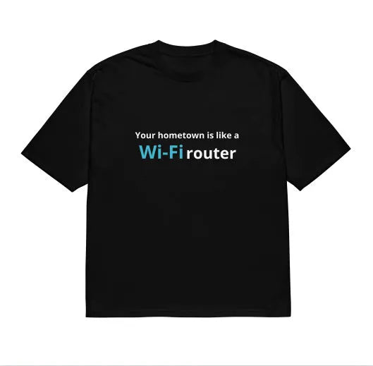 Men's black loose fit T-shirt with 3D printed cartoon design on thin polyester fabric