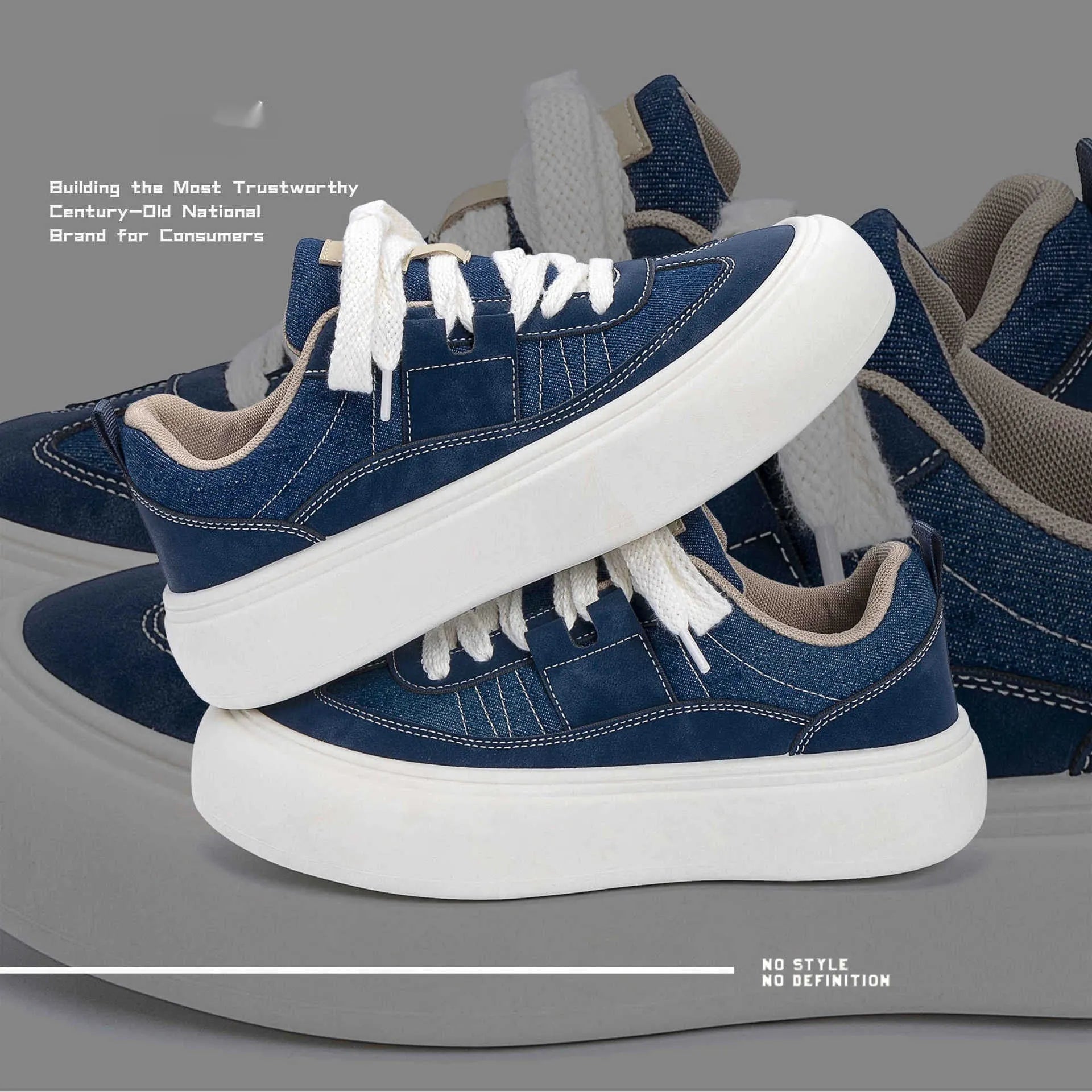 Raise The Bottom canvas shoes for men black low-top platform lace-up sneakers with breathable mesh lining