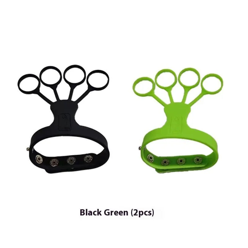 Shooting brace for five fingers three points training in black and orange colour option