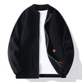 Men's striped sweater cardigan jacket in polyvinyl alcohol fibre blend available in multiple colours