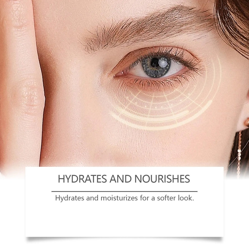 Caffeine firming eye cream 20g jar with coffee extract and nicotinamide for dark circles and puffiness