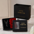 Korean-style soap flower gift box set with six handmade floral soaps in presentation box