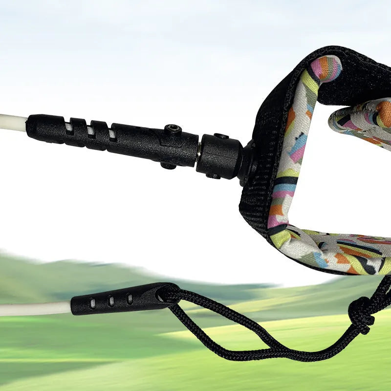 High elastic surfboard hand holding rope with 50kg tension capacity for paddle board attachment