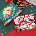 Miniature resin Christmas stocking blind box decorations in seven styles for holiday displays
