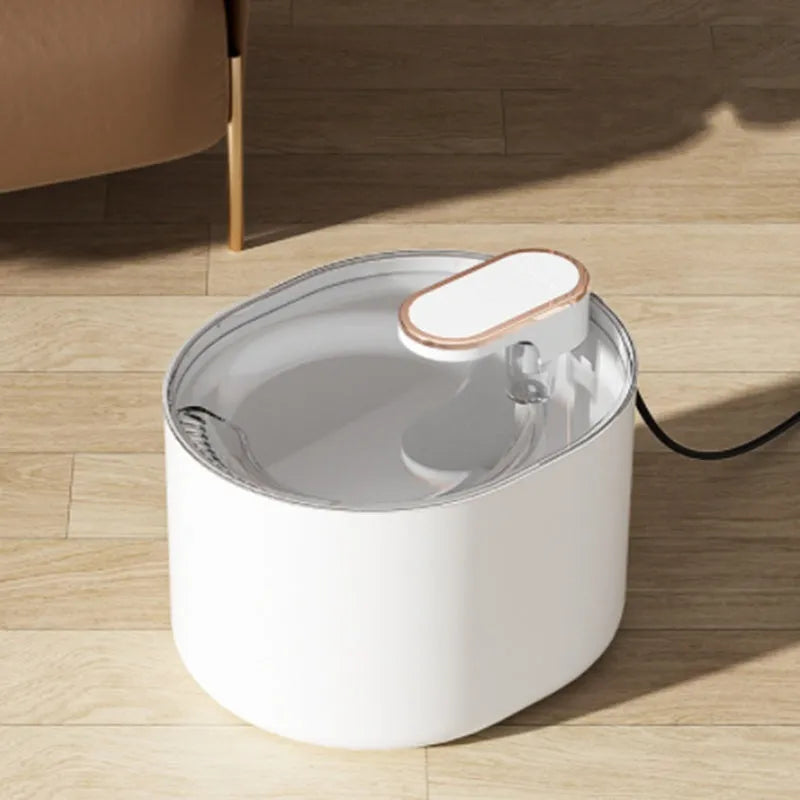 Automatic pet water fountain USB mute feeder for cats and dogs Berlin Blue edition with filter and pump