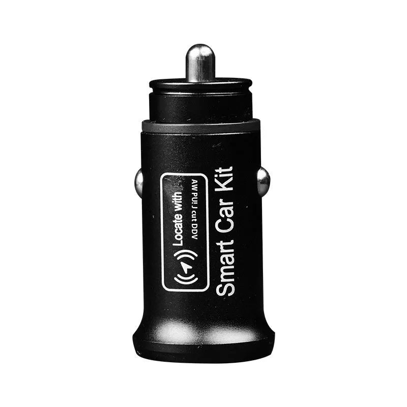 Black ABS plastic car charger GPS locator device for vehicle tracking