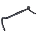 Black aluminum alloy road bike bent handlebar 31.8mm clamp 420mm width