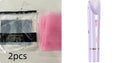 2-in-1 women's electric body hair trimmer double head shaver USB rechargeable pink for wet dry use on bikini line legs underarms