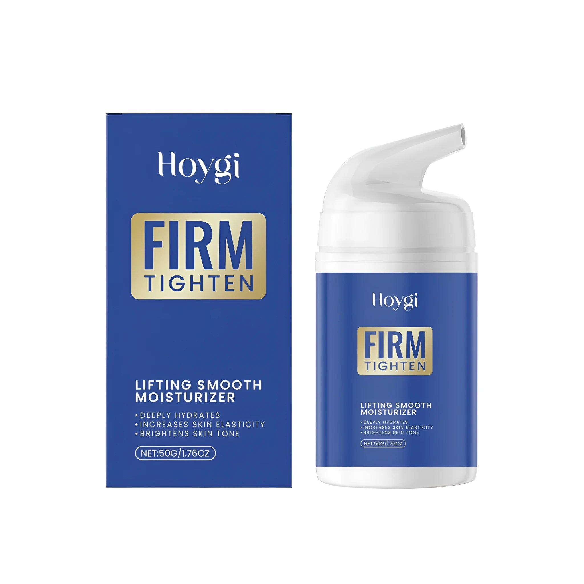 50g jar of lifting smooth face moisturiser cream with hyaluronic acid and vitamin E
