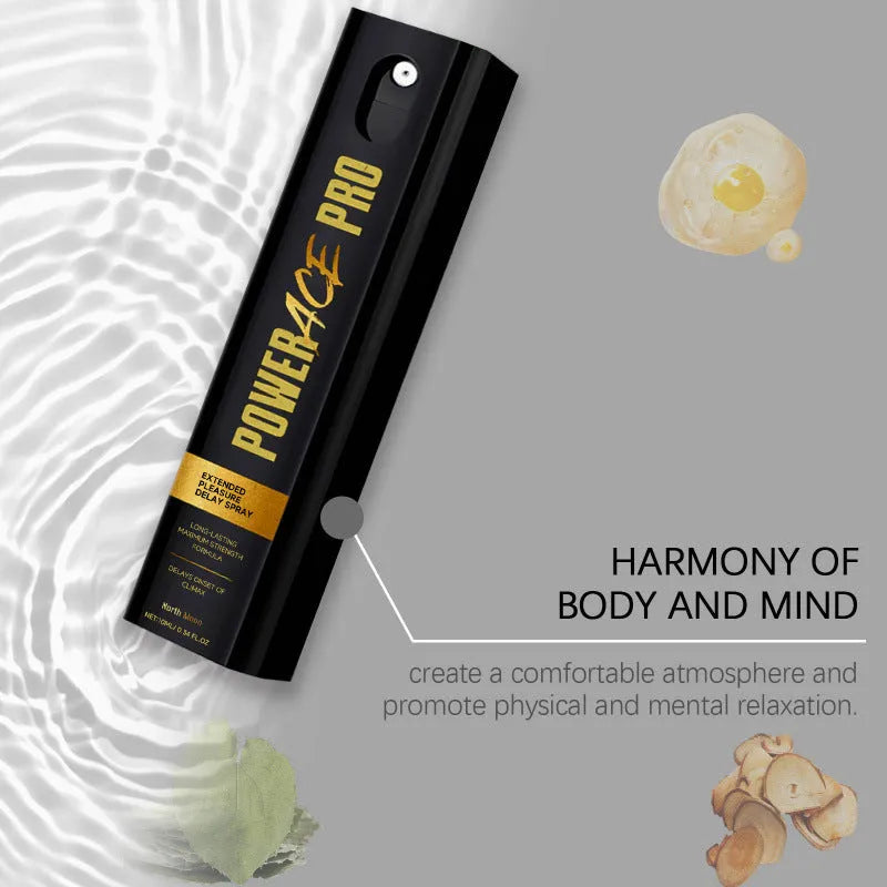 Compact 10ml men's botanical body spray bottle for external moisturising care.