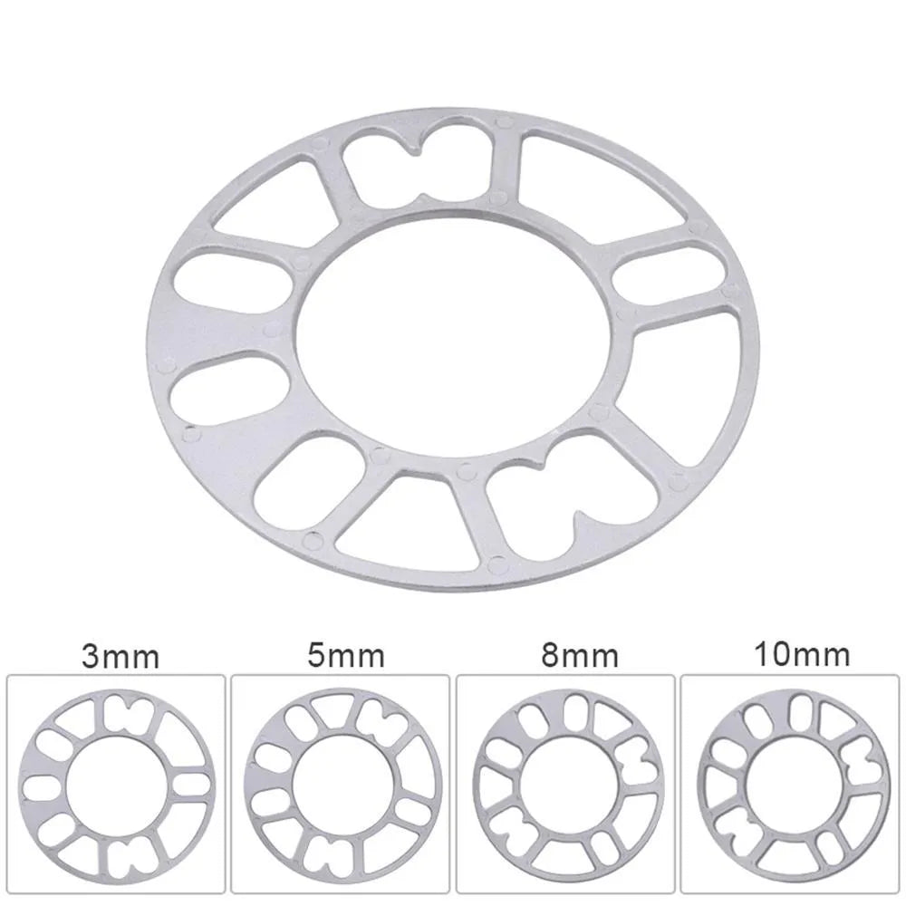 Automotive wheel hub widening gasket spacer in 3mm 5mm 6mm 8mm 10mm thickness options