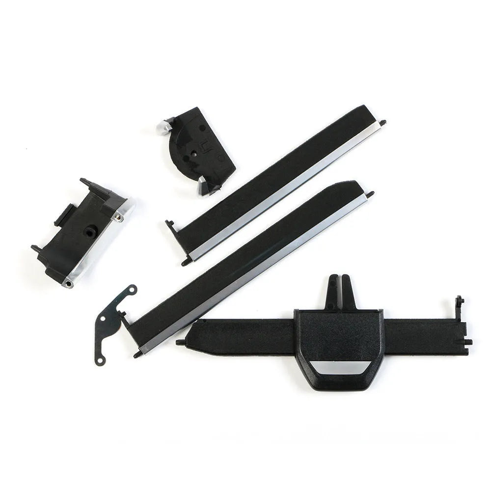 Black plastic car front middle air outlet set for G05 G06 G07 centre left and right vents