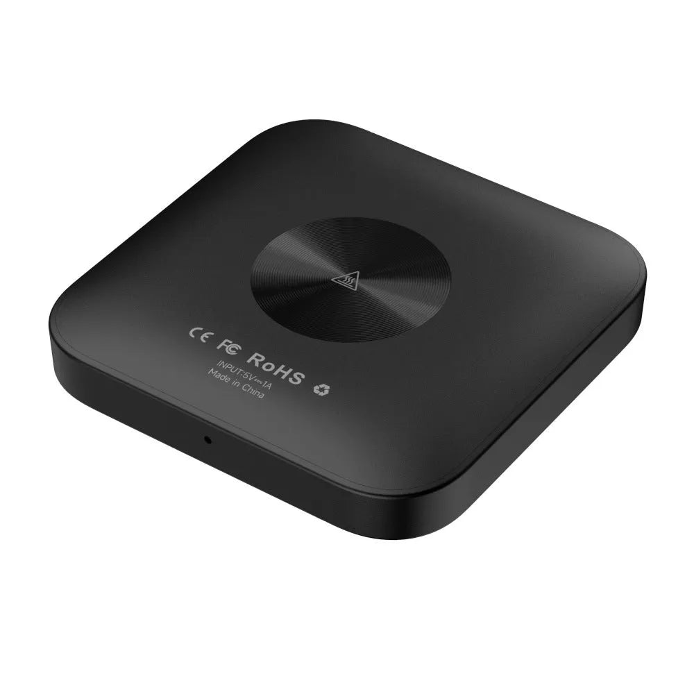 Tbox-Led Wireless Carplay Moxibustion Box Android 13 adapter 78.6x78.6x18.5mm for wired CarPlay cars