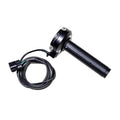 Black stainless steel electronic throttle handle cable with included throttle lever for replacement installation