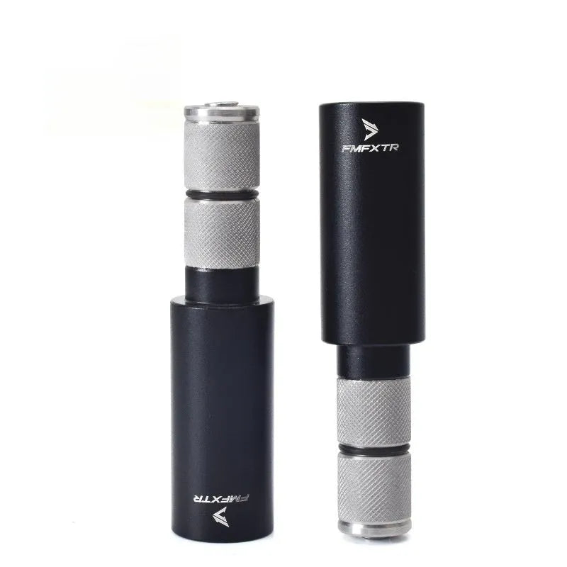 Pair of aluminum alloy handlebar extension rods for bicycle handlebar width adjustment
