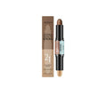 2-in-1 outline highlighter highlight repair pen 7g in three colour choices: natural light brown, lotus root pink brown, ivory white dark brown