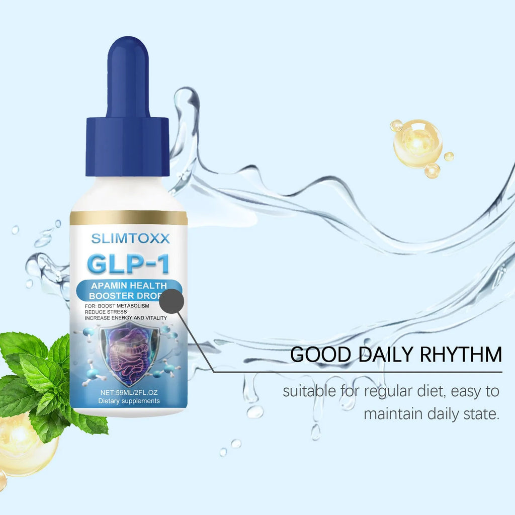 Body Care Drops Daily Mild 59ml bottle with droplet dispenser, featuring Traditional Chinese Medicine extract and mint leaf extract