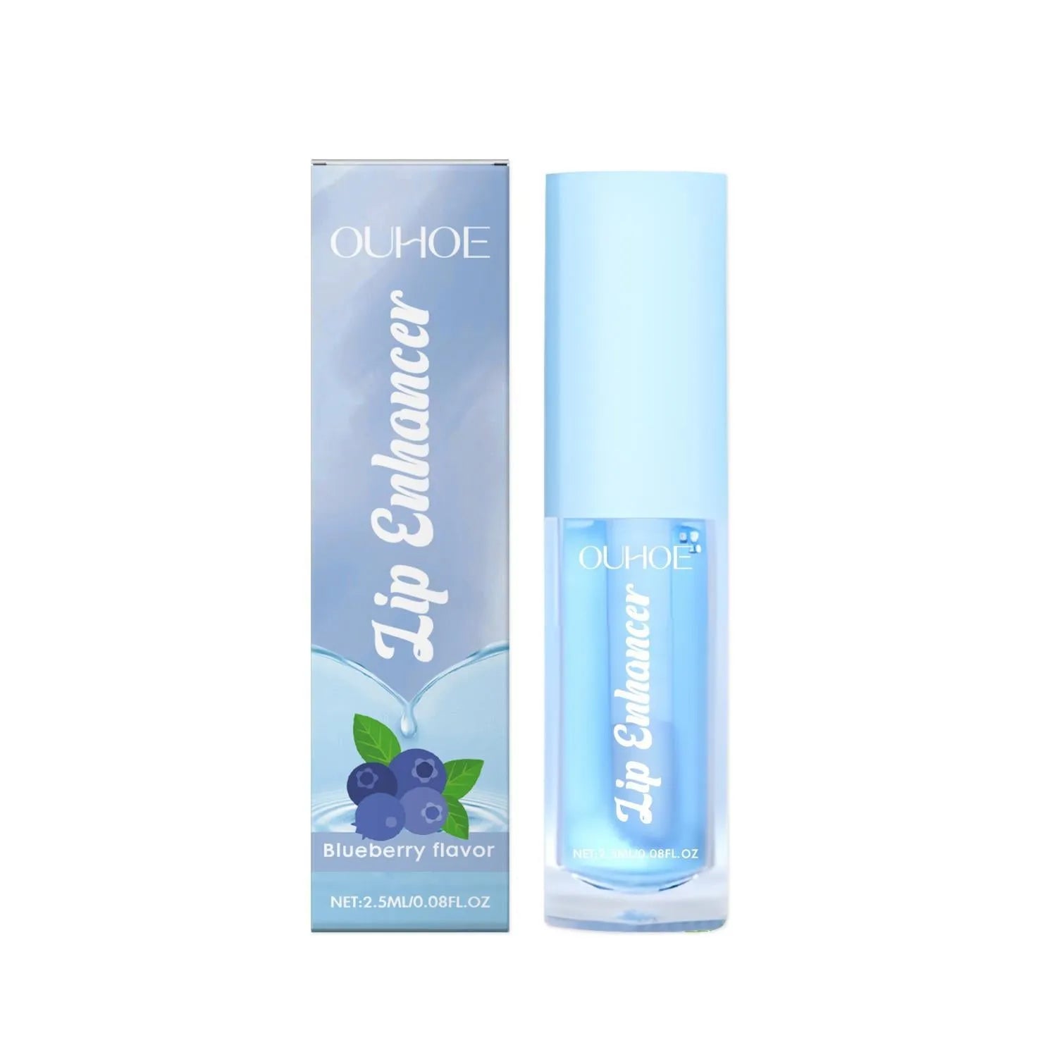 Green apple flavour moisturising lip oil in a 6ml tube with a glossy finish