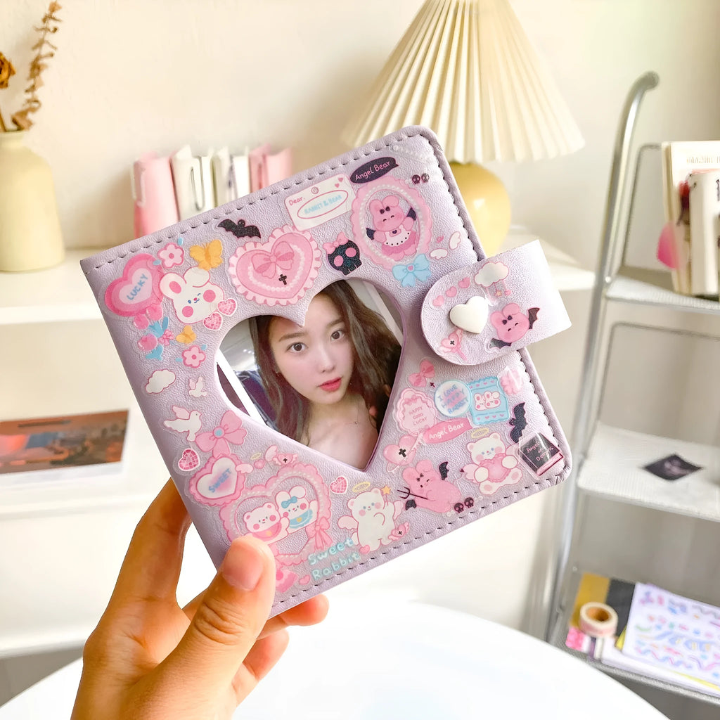 PVC waterproof cartoon stickers for diary and planner decoration with adhesive backing