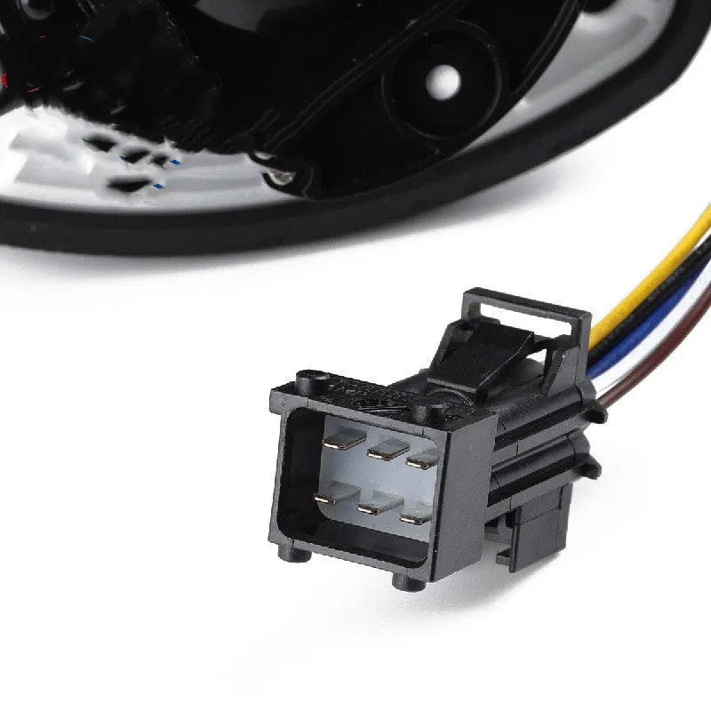 Black ABS plastic forklift hydraulic control lever joystick for steering wheel accessory with cross style option