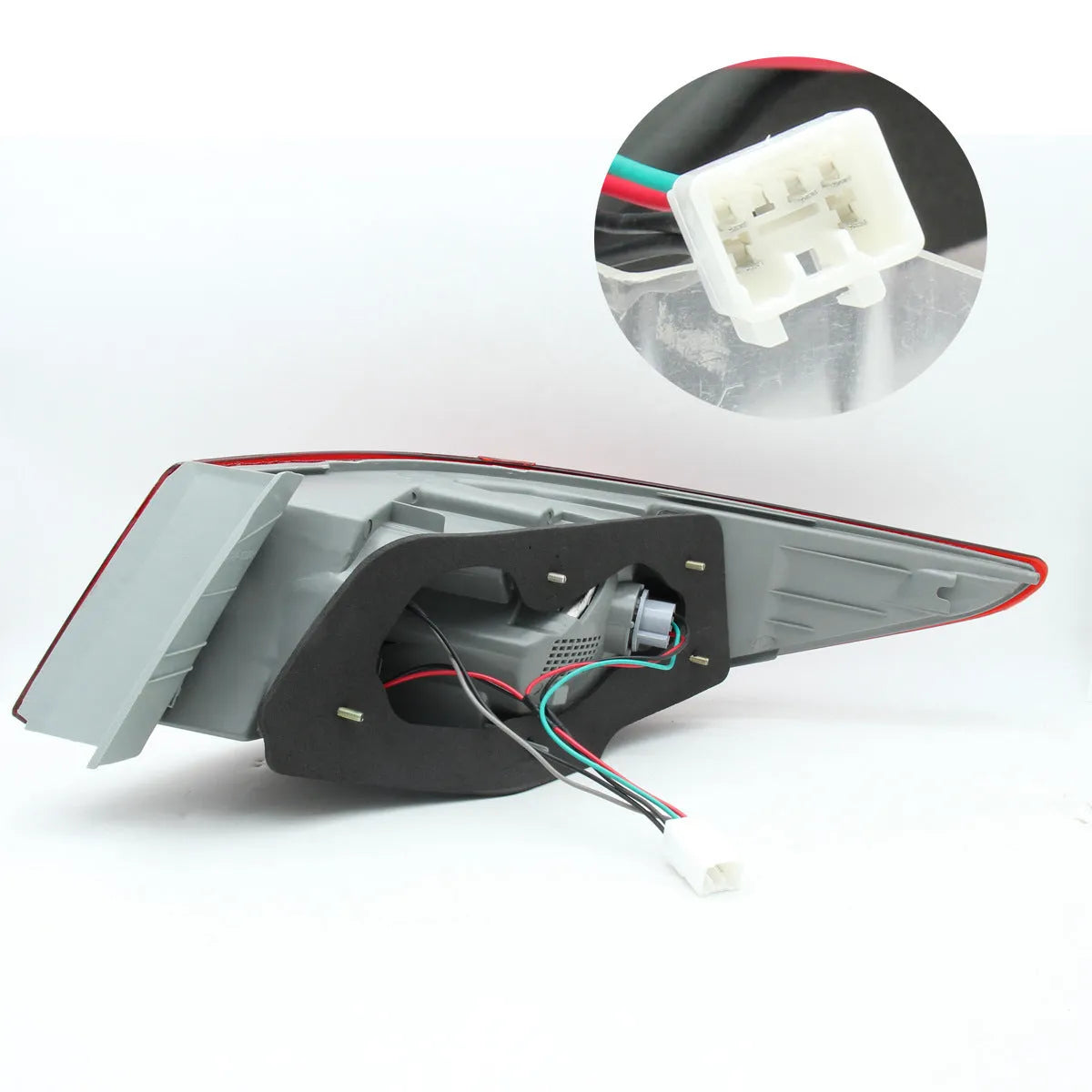 Outer half tail light assembly for Hyundai Sonata 2011-2014 red LED 56x34x17 mm
