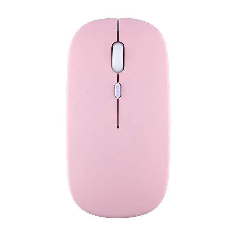 Candy wireless Bluetooth mouse in black, ergonomic shape with DPI switch, 14cm size