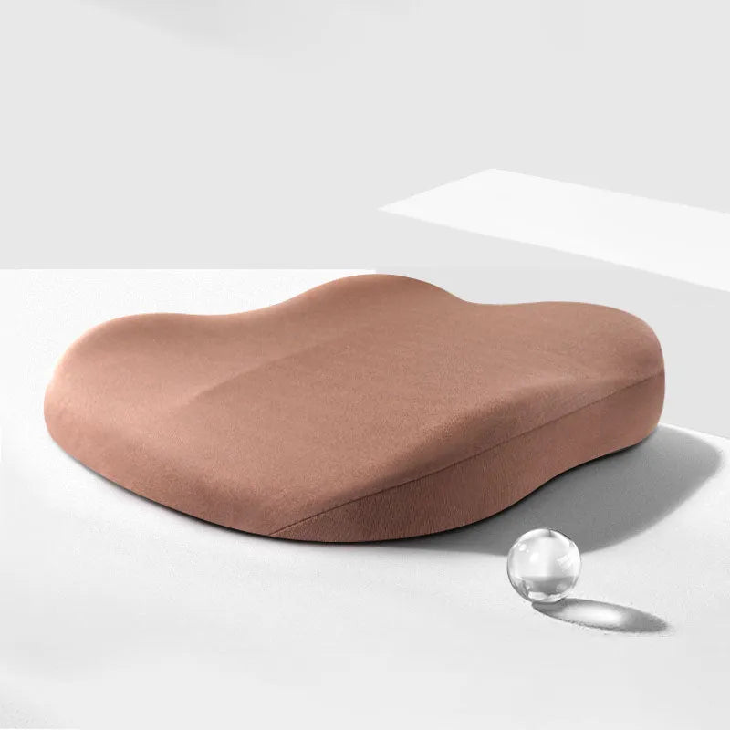 Car heightening cushion in ice silk fabric for driving seat with 10 cm lift, available in multiple colours