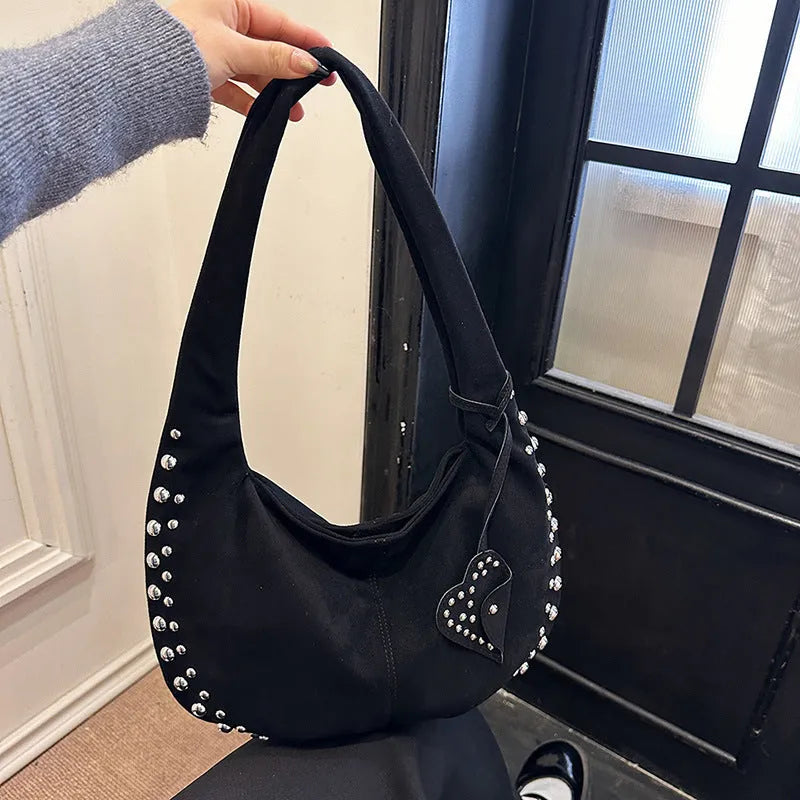 Soft plush retro tote handbag in multiple colour options with strapless underarm design