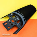 Carbon fibre lengthened rear mudguard and inner fender plate for Light Bee electric off-road bicycle