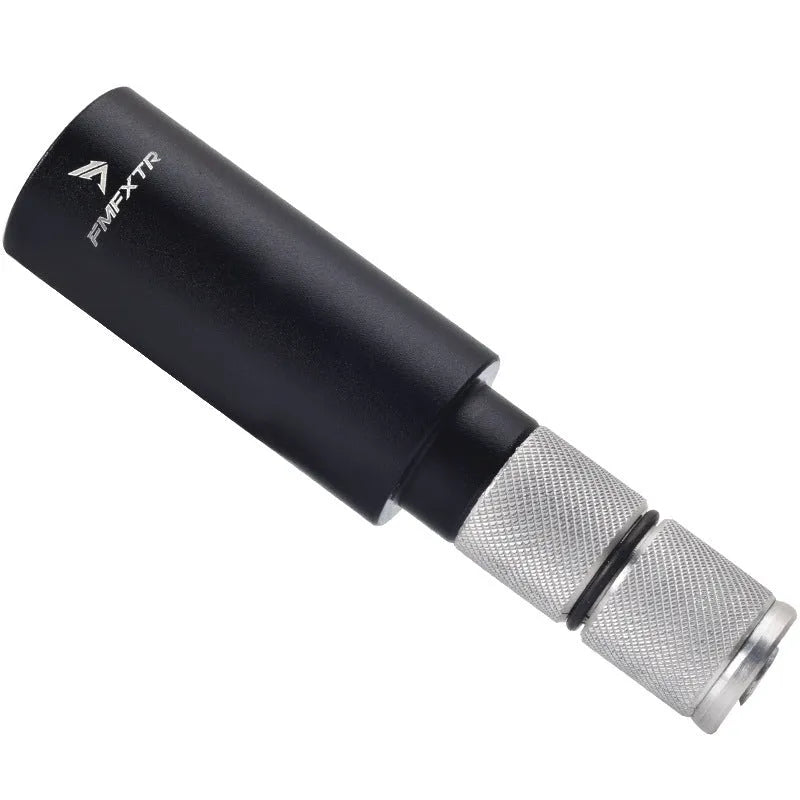 Pair of aluminum alloy handlebar extension rods for bicycle handlebar width adjustment