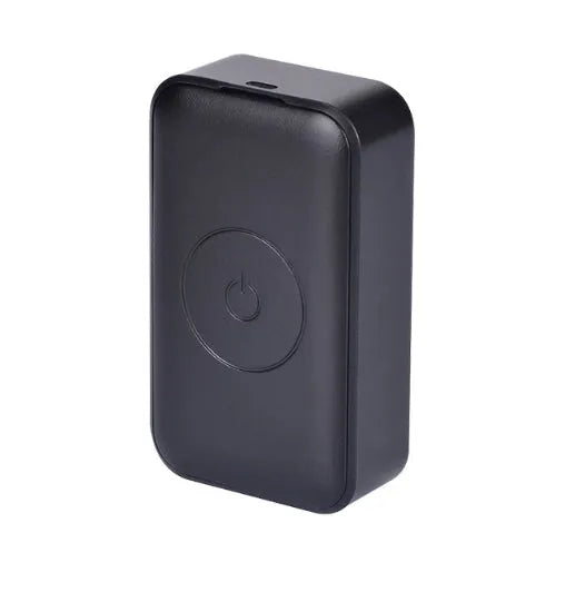 P03 Smart GPS Wireless Pet Tracker in black with ABS casing and 800mAh battery
