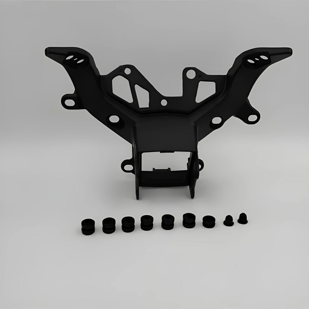 Black heavy aluminium headlight bracket for BMW S 1000RR 2009-2018