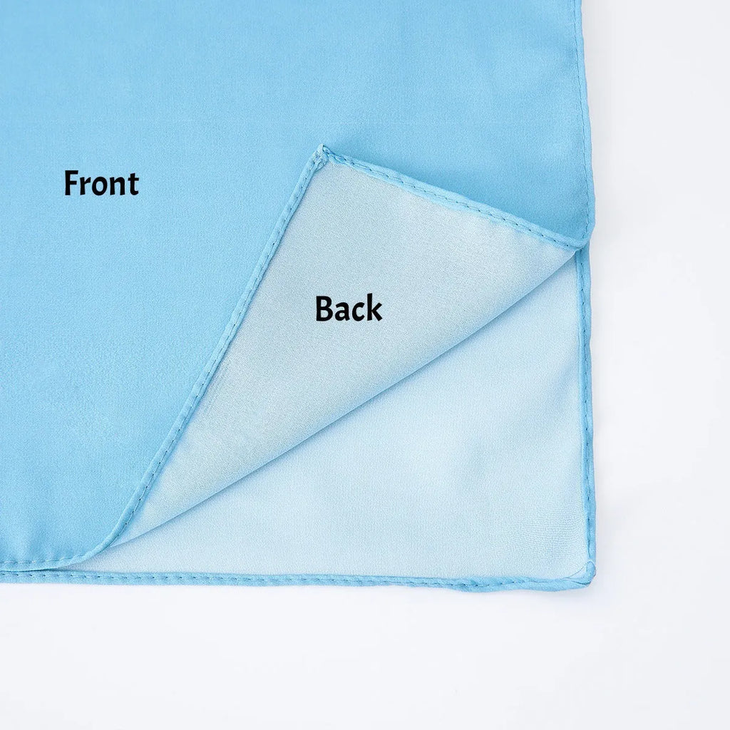 Breathable soft chiffon scarf for women 175cm long polyester fibre summer colour options