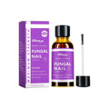 30ml nail care solution bottle with ginger and tea tree active ingredients for daily nail treatment