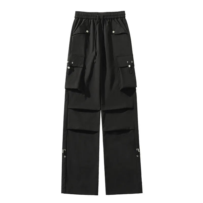 Women's waterproof plus size trousers in straight leg design with thin breathable fabric