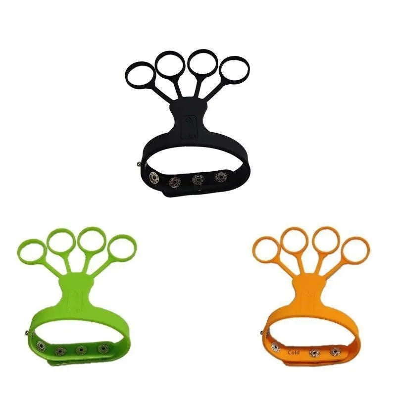 Shooting brace for five fingers three points training in black and orange colour option