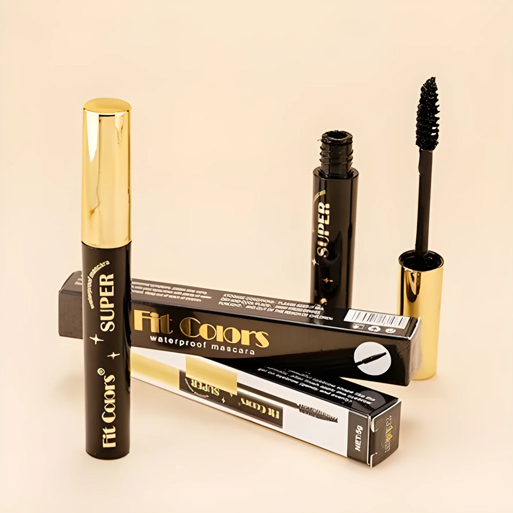 Colourful Christmas party mascara in twelve vibrant shades for stage and nightclub makeup