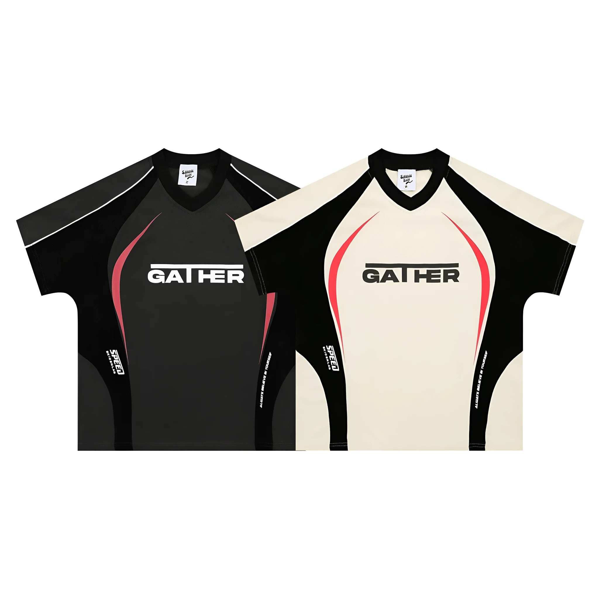 Men's loose fit t-shirt with printed letters in black colour option showing front design