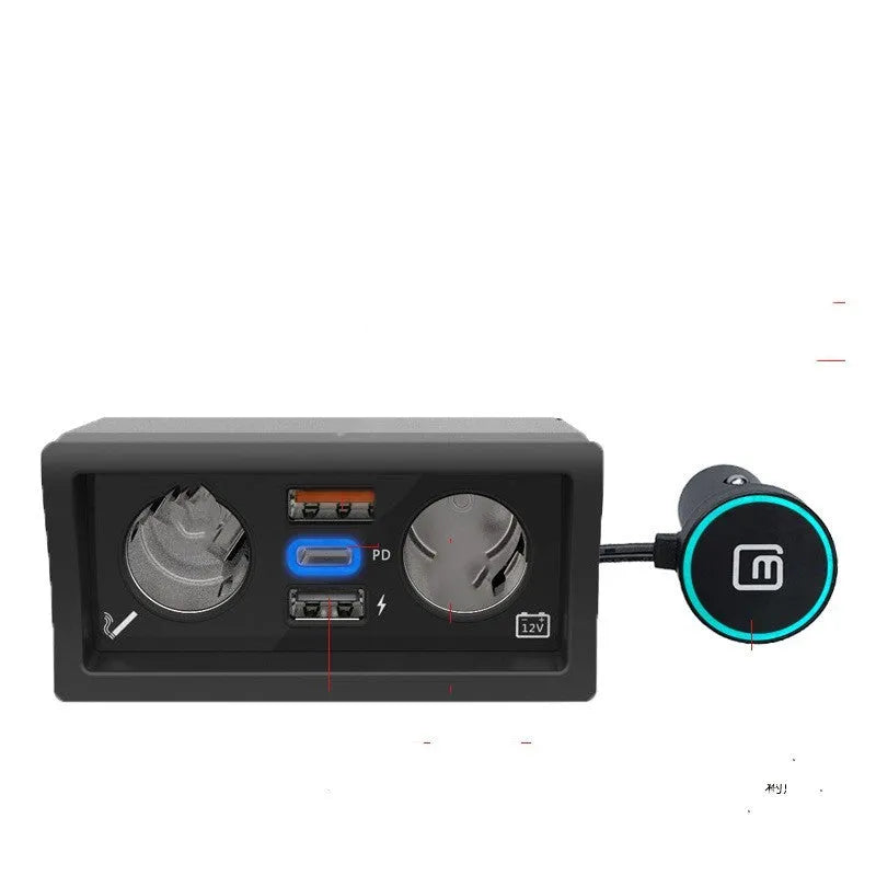 12V car cigarette lighter charger with QC3.0 fast charging for Lavida Pola Weiling vehicles