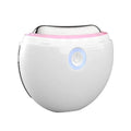 Household electric beauty scraping device with photon IPL lights in a French pattern design.