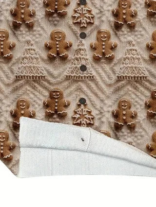 Digital printed loose fit lapel top for women, 95% polyester, sizes S to 5XL, one colour option.